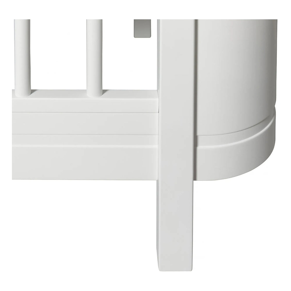 Oliver Furniture - Cuna Wood Mini+ sin kit junior | Blanca