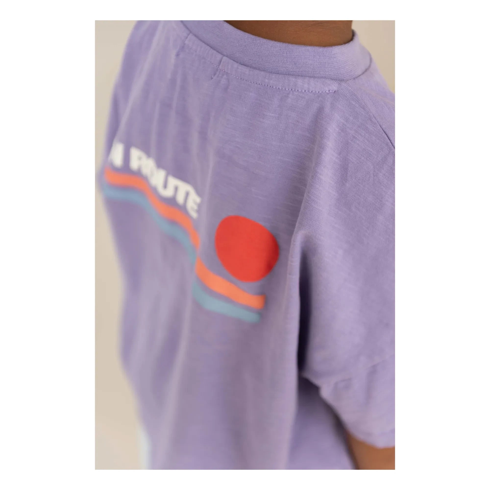 Jenest - Camiseta Oversize Ben En Route Algodón orgánico | Morado