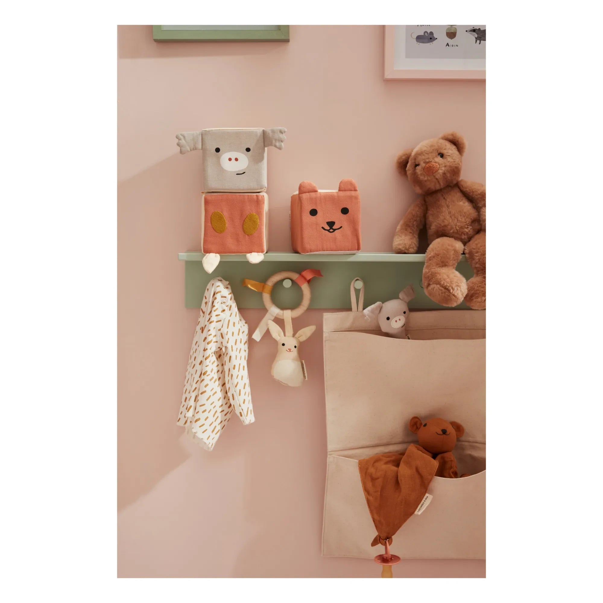 Kid's Concept - Bloques de juego textiles Edvin