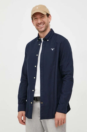 Camisa de algodón Barbour OXTOWN para hombre