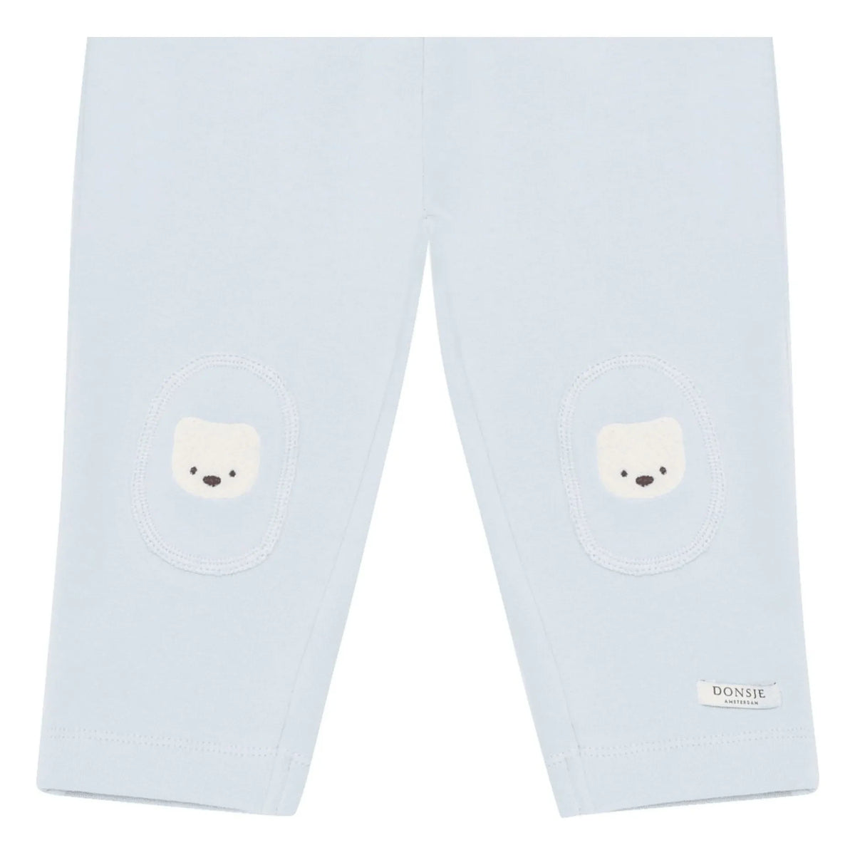 Donsje - Pantalones Oso Polar Joek Algodón Orgánico | Azul Glaciar