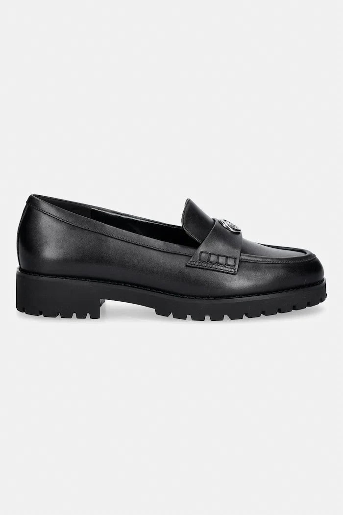 MICHAEL Michael Kors mocasines de cuero para mujer Jaelyn Lug Loafer