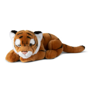Bon Ton Toys - Peluche de tigre acostado | Marrón