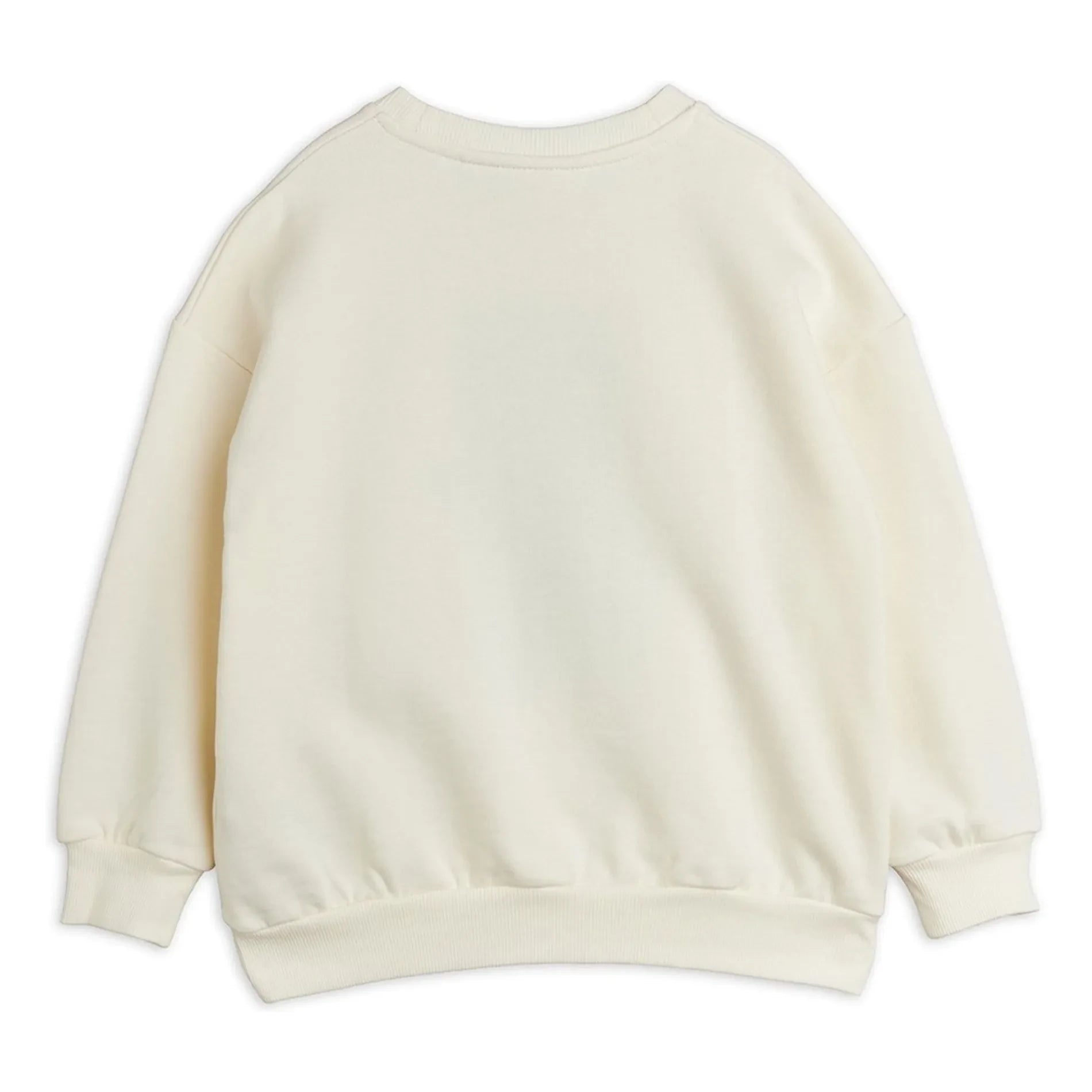 Mini Rodini - Sudadera de algodón orgánico con estampado de alienígena | Crudo