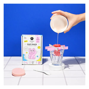 Nailmatic Kids - Set de fabricación de jabón - Kitty Edition - 1 jabón | Rosa