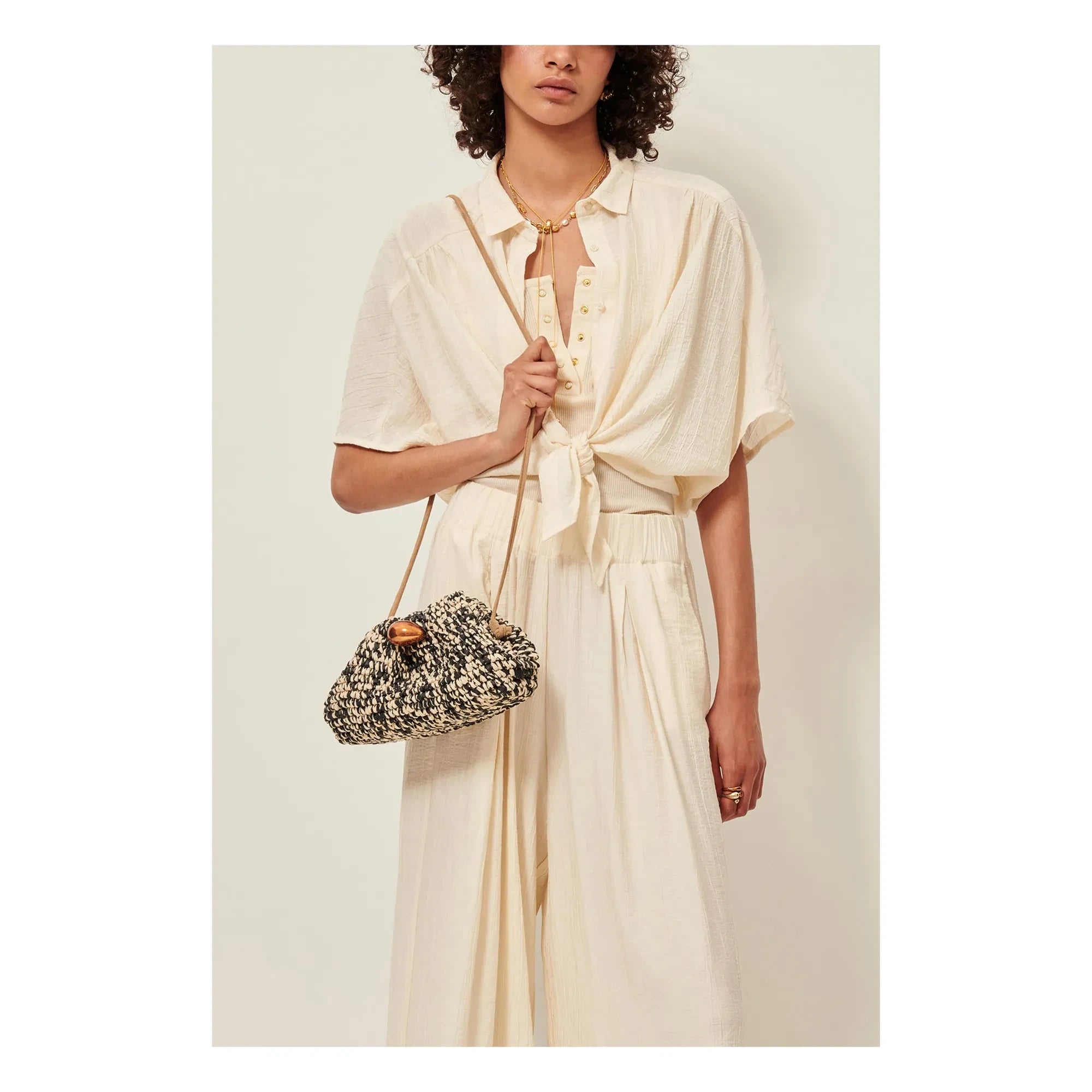 Sessùn - Blusa Alfassa | Crudo