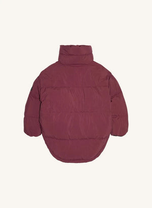 Finger in the nose - Chaqueta acolchada con relleno Snowbag | Aubergine