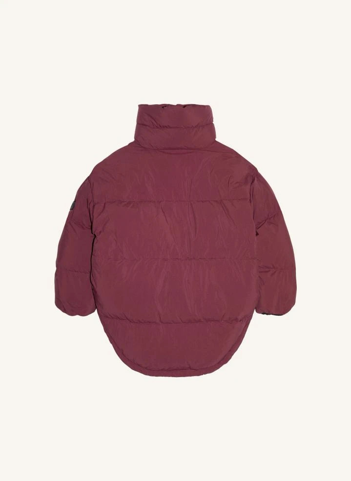 Finger in the nose - Chaqueta acolchada con relleno Snowbag | Aubergine