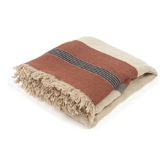 Libeco - Colcha de lino Sienna | Marrón