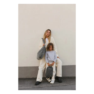 Studio Noos - Bolso maternal Hearts | Gris