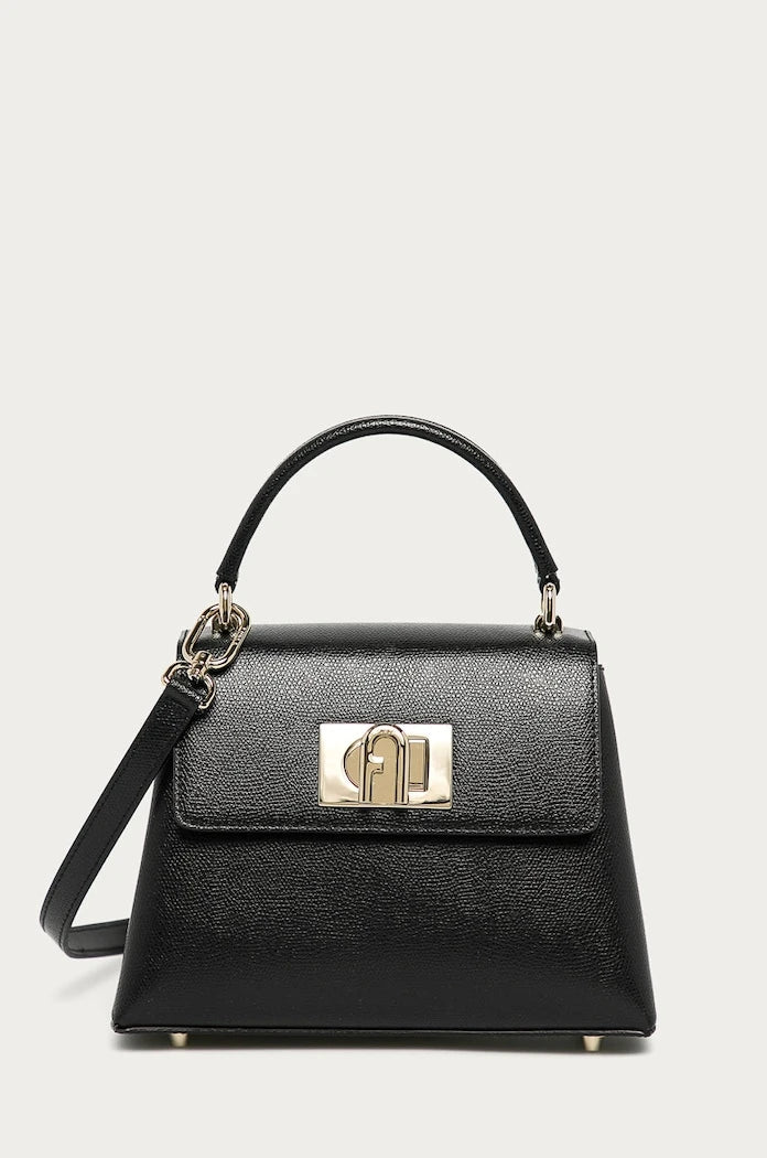 Bolso bandolera mini de piel con asa superior Furla 1927 para mujer