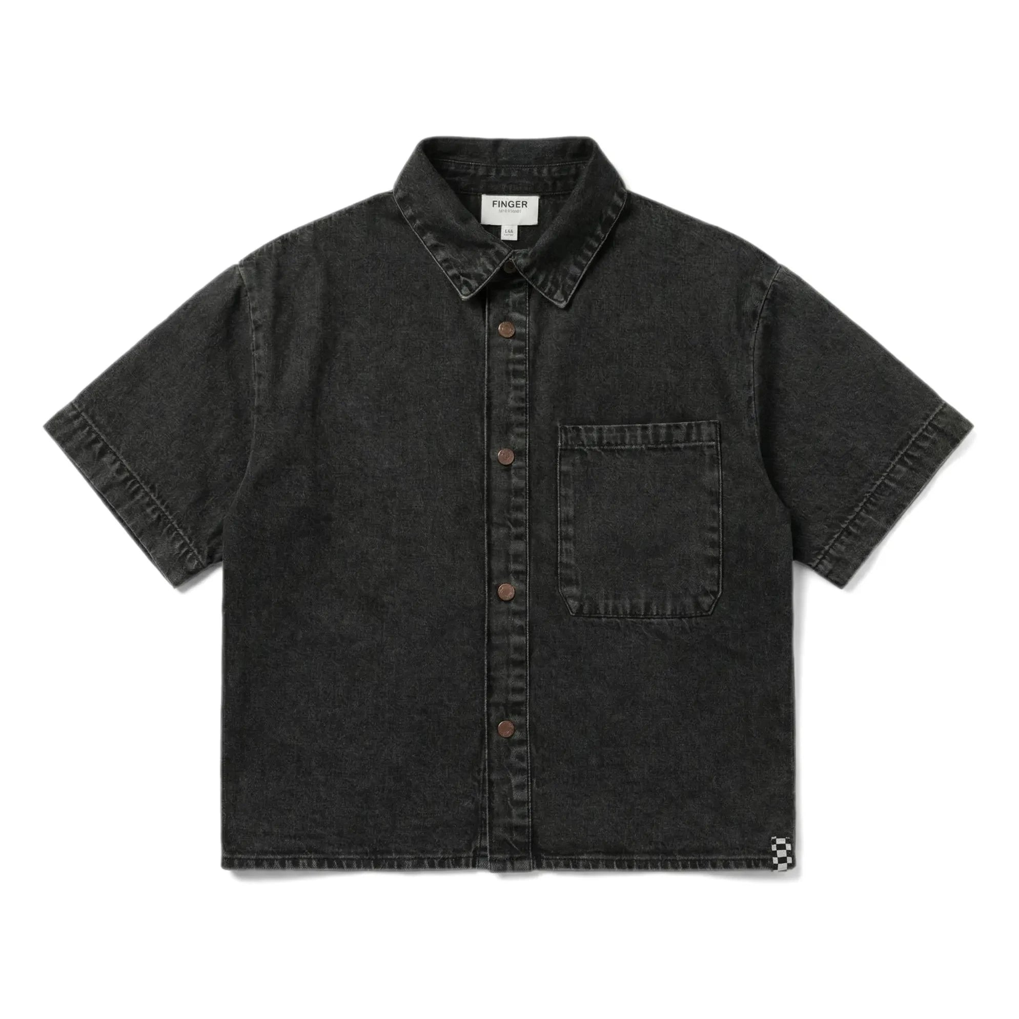 Finger in the nose - Camisa Vaquera Harper | Gris