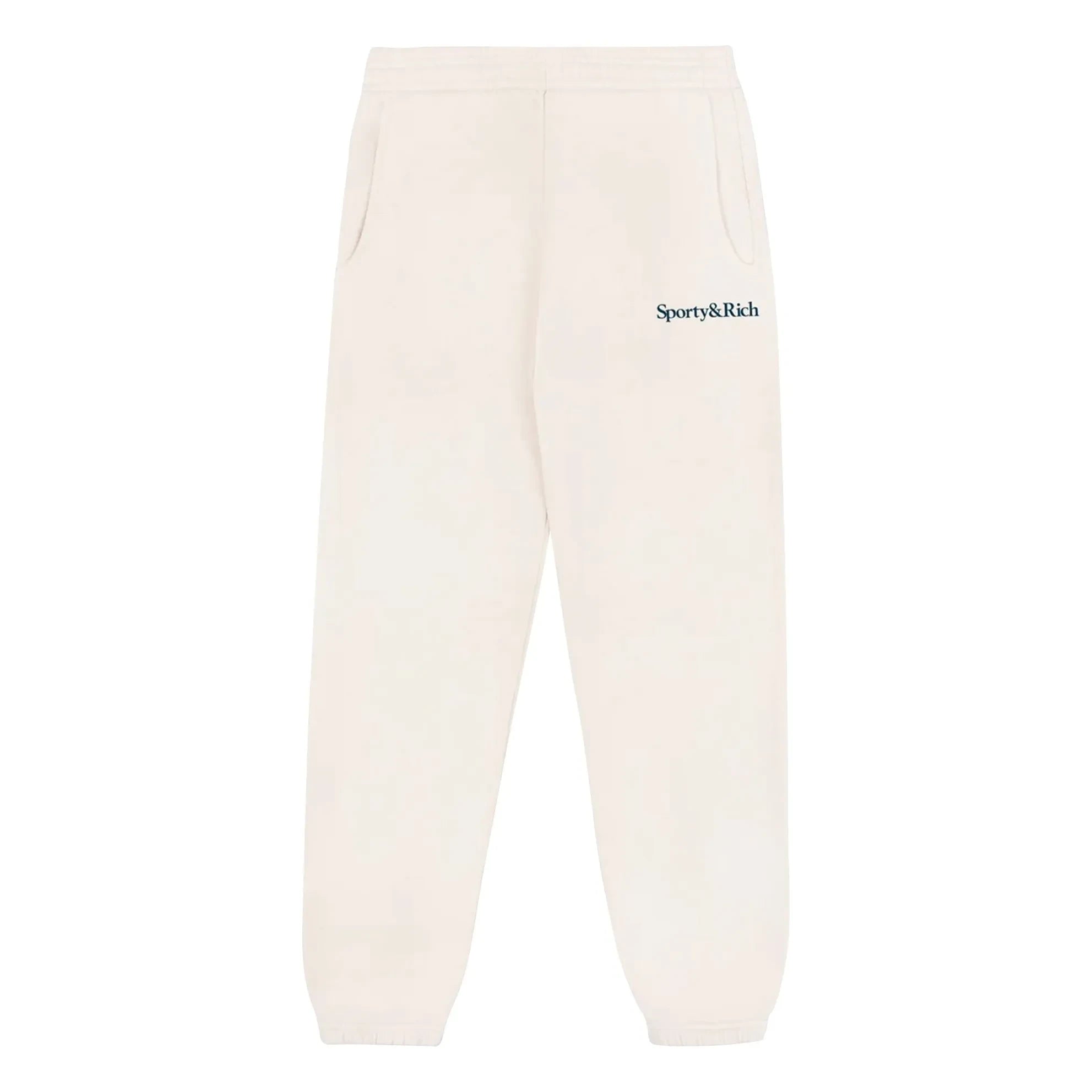 Sporty & Rich - Jogger Logo Serif | Crema