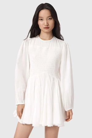 AllSaints Vestido ancho de algodón CHIA