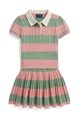 Polo Ralph Lauren vestido de punto de algodón