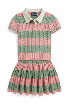 Polo Ralph Lauren vestido de punto de algodón