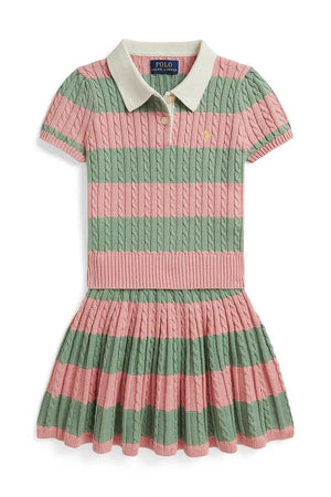 Polo Ralph Lauren vestido de punto de algodón