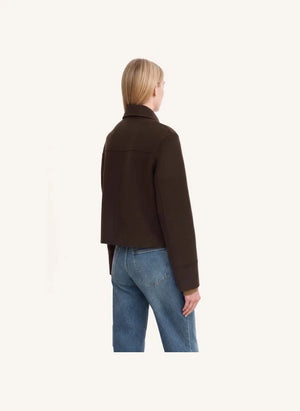 Vanessa Bruno - Chaqueta Henri Laine | Chocolate