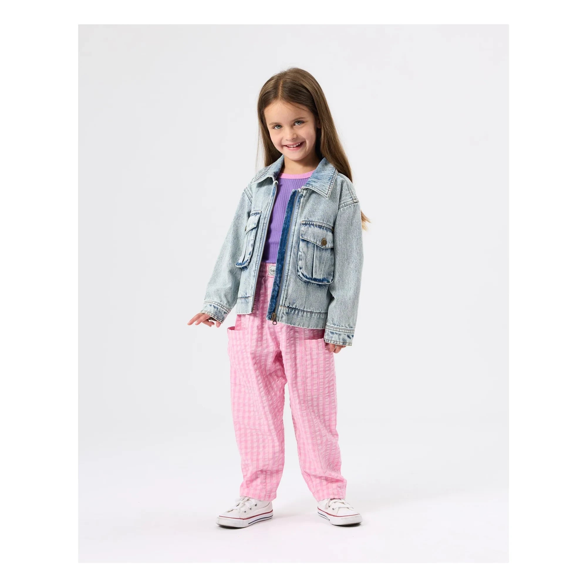 Goldie + Ace - Chaqueta vaquera Dustin | Azul