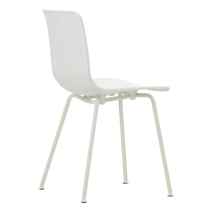Vitra - Silla con patas de tubo Hal RE - Jasper Morrison | Algodón Blanco