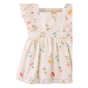 Gingersnaps - Vestido bordado Chisa | Crudo