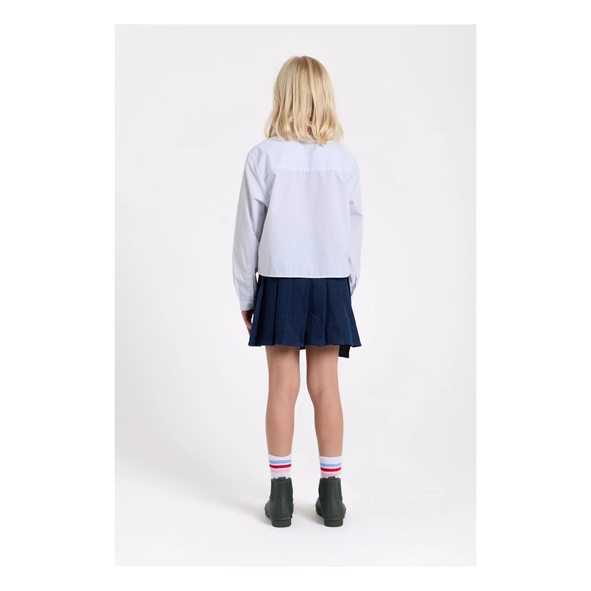 Finger in the nose - Falda vaquera asimétrica Sterling | Denim bruto