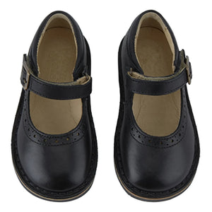 Young Soles - Zapatos Mary Jane con Velcro Martha | Negro