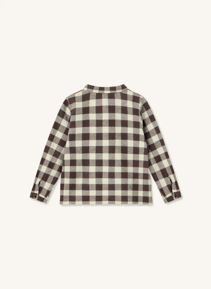Fliink - Camisa de cuadros Cody | Marrón
