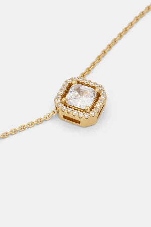 Colgante Michael Kors de circonitas chapado en oro sobre plata para mujer