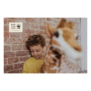 Bon Ton Toys - WWF - Jirafa de peluche | Camello