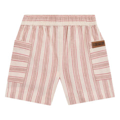 Bonton - Lois Shorts de Rayas para Bebé | Crema