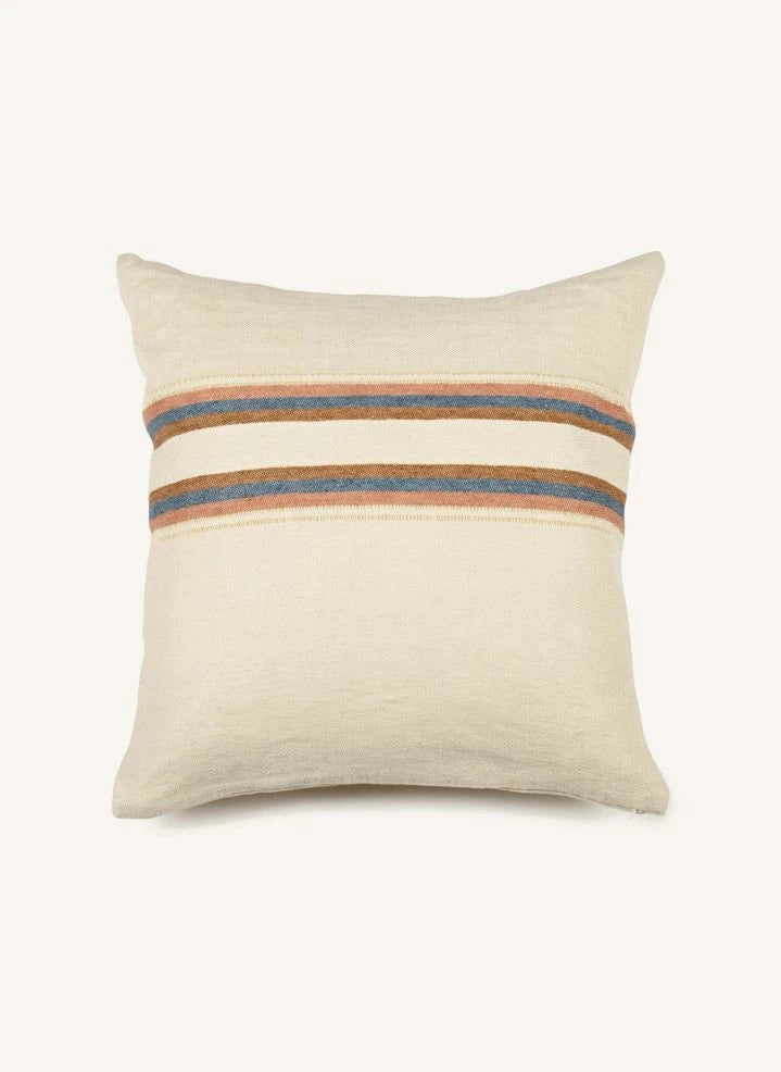 Libeco - Funda de cojín de Bélgica - 50 x 50 cm | Ecru