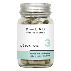 D-LAB NUTRICOSMETICS - Suplementos Desintoxicantes Hepáticos - 1 Mes