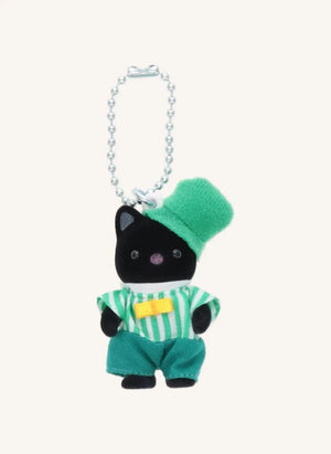 Sylvanian Families - Llaveros de Gato Bicolor - Esmeralda
