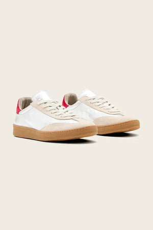 Zapatillas AllSaints Thelma de piel metalizada