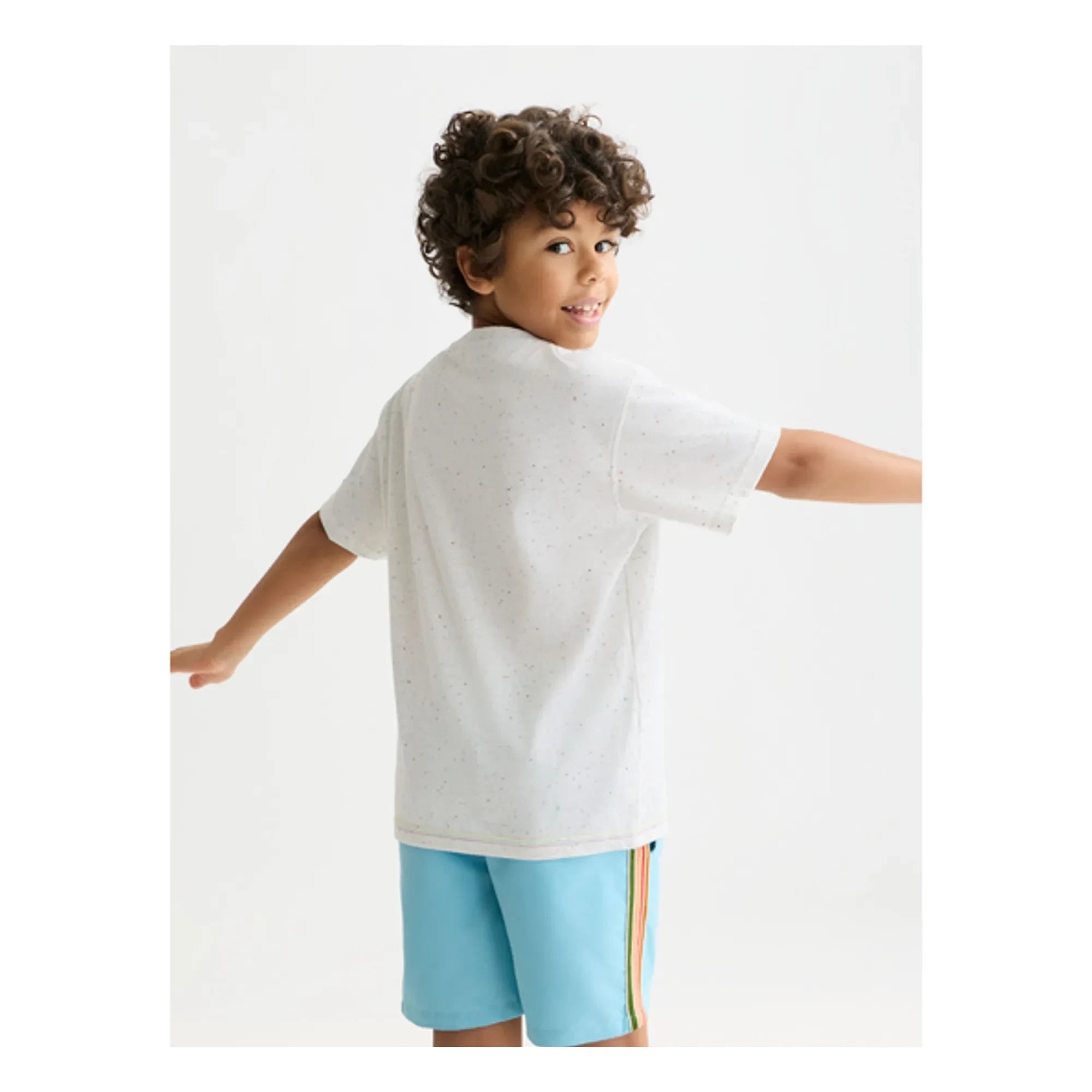 Scotch & Soda - Camiseta con estampado de nudos | Blanco