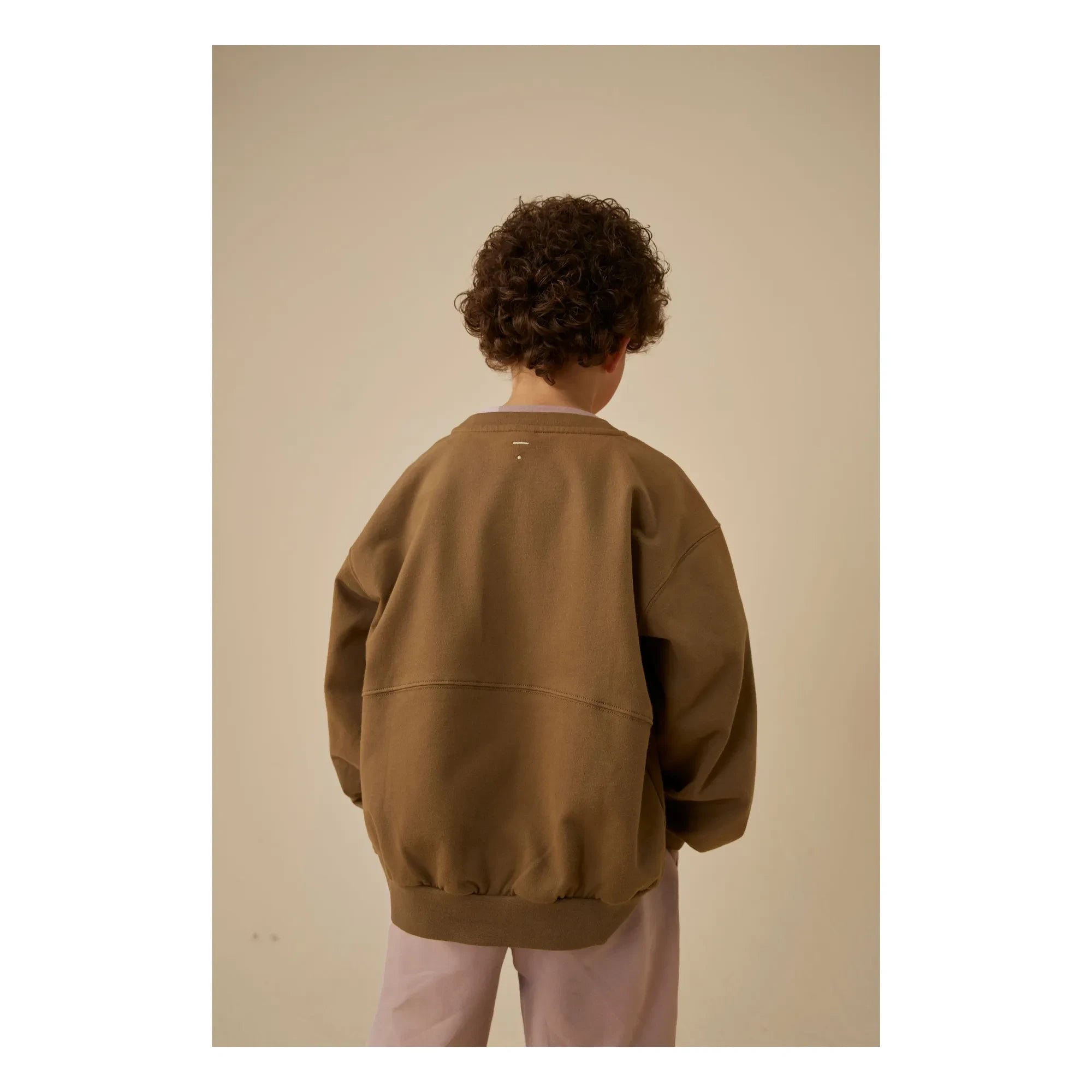 Gray Label - Chaqueta bómber de algodón orgánico | Marrón caqui