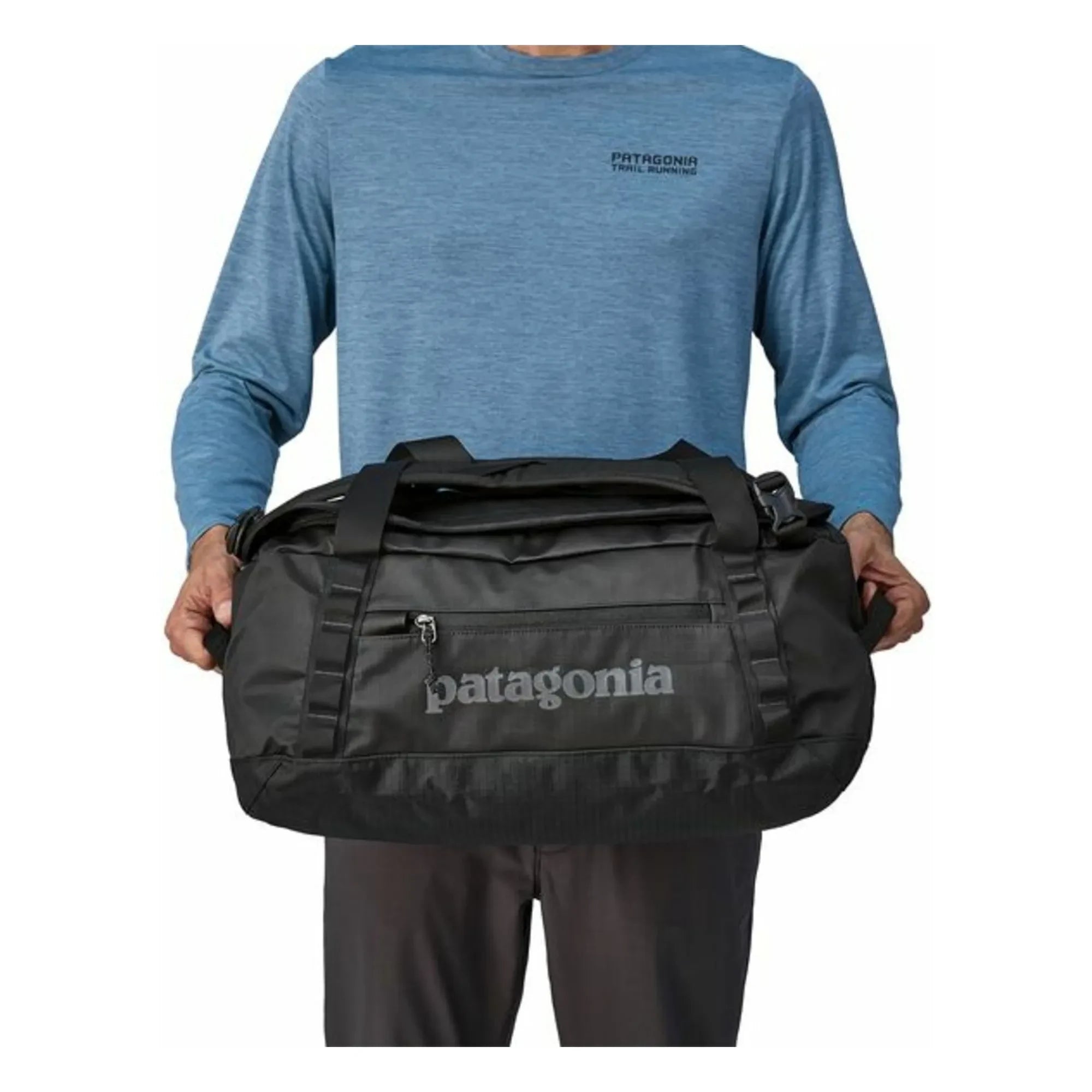 Patagonia - Mochila de fibra reciclada Black Hole Duffel 40L | Negro