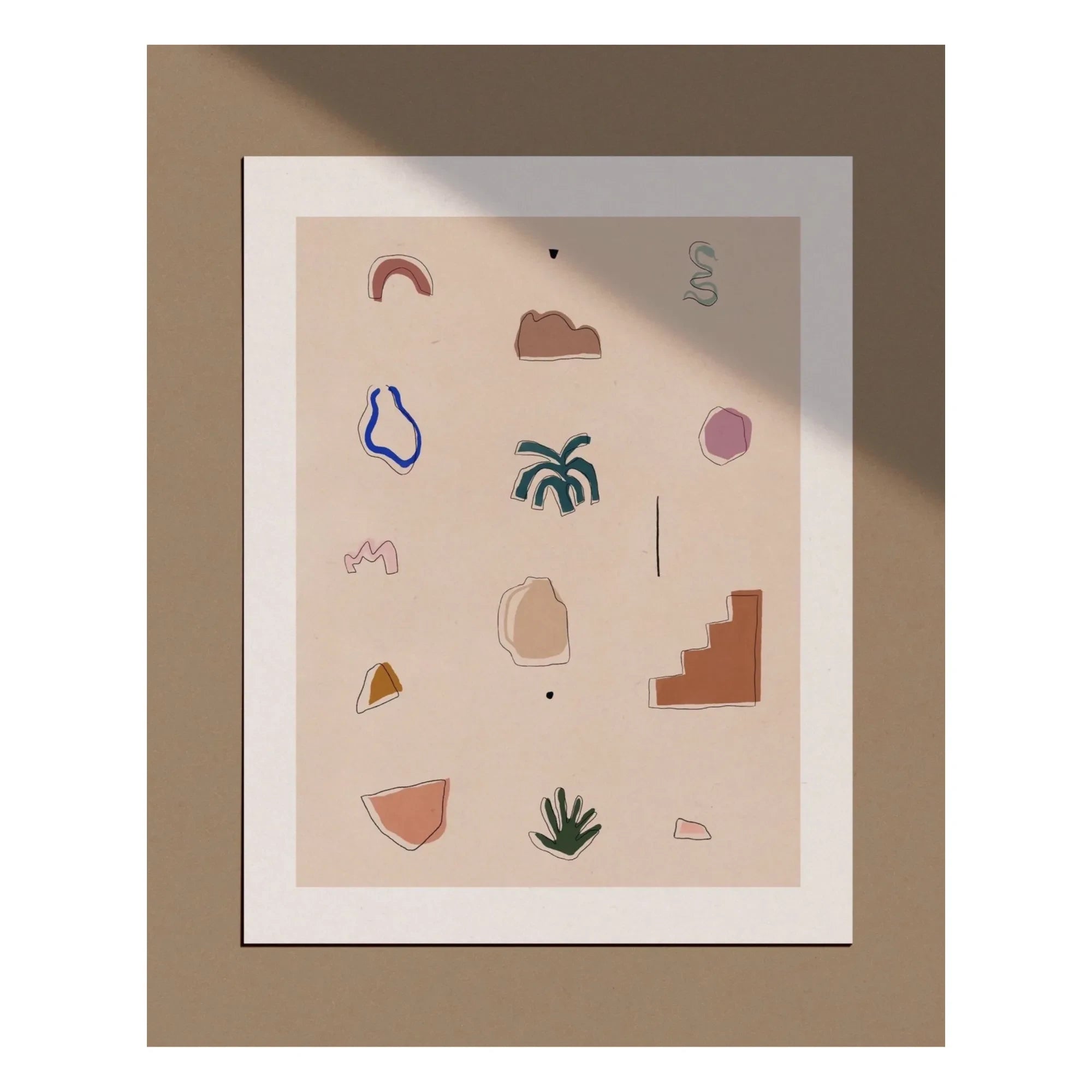 Carla Llanos - Póster Vientos del Desierto