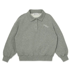 Main Story - Sudadera polo de algodón orgánico | Gris