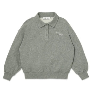 Main Story - Sudadera polo de algodón orgánico | Gris