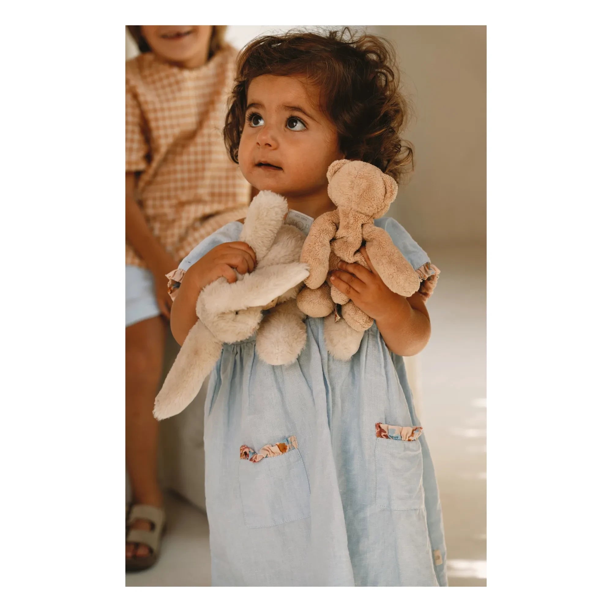 Vestido bordado Lilinoa - Marie Lin | Azul claro