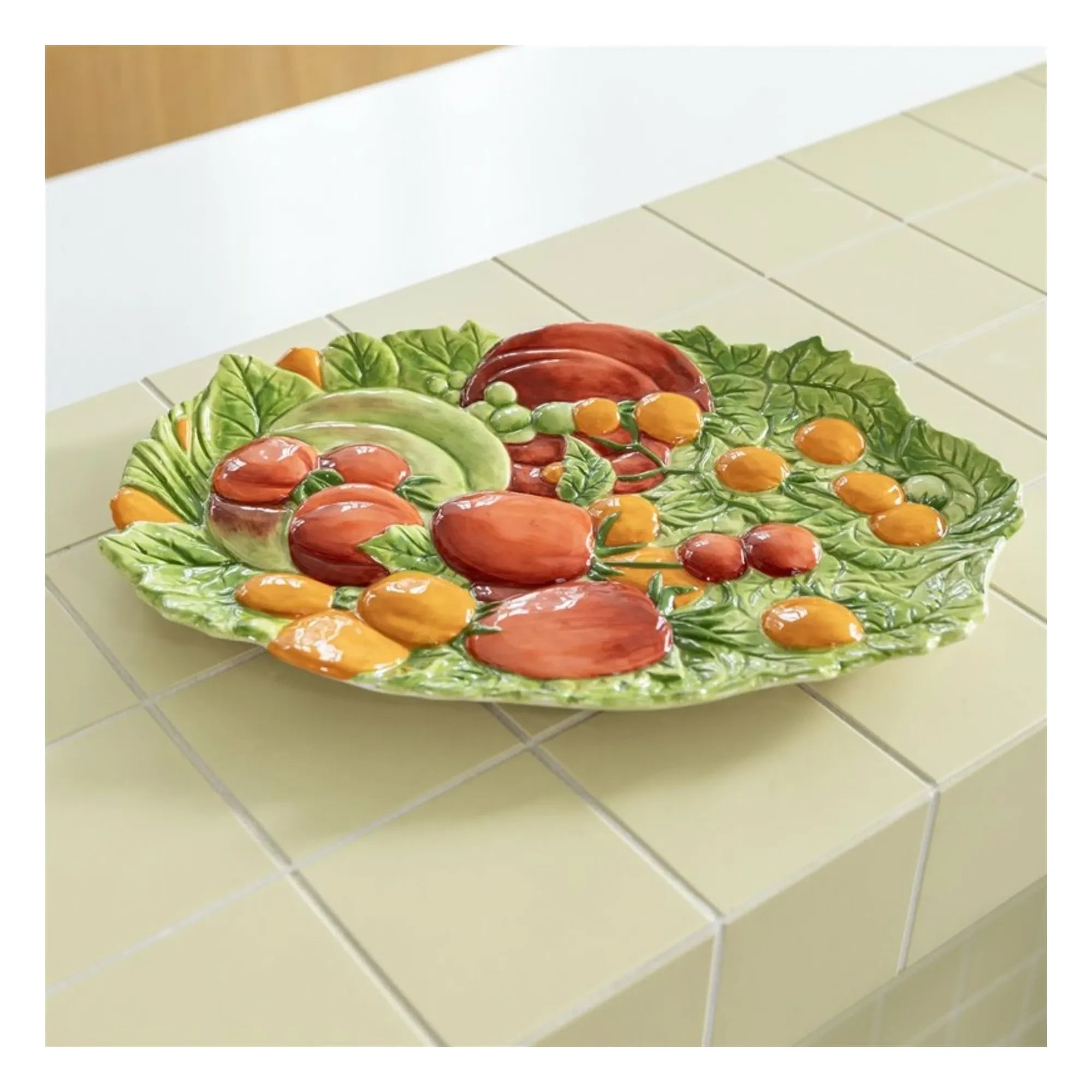 &Klevering - Plato de tomate | Rojo