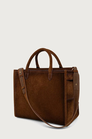 Bolso de ciudad de ante para mujer ANGEL