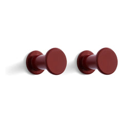 Hay - Percha de pared doble | Rojo