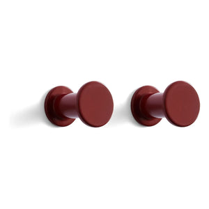 Hay - Percha de pared doble | Rojo