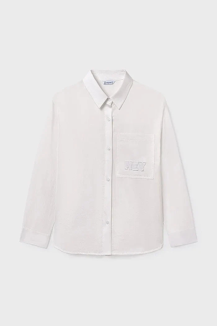 Camisa de algodón para niños Mayoral