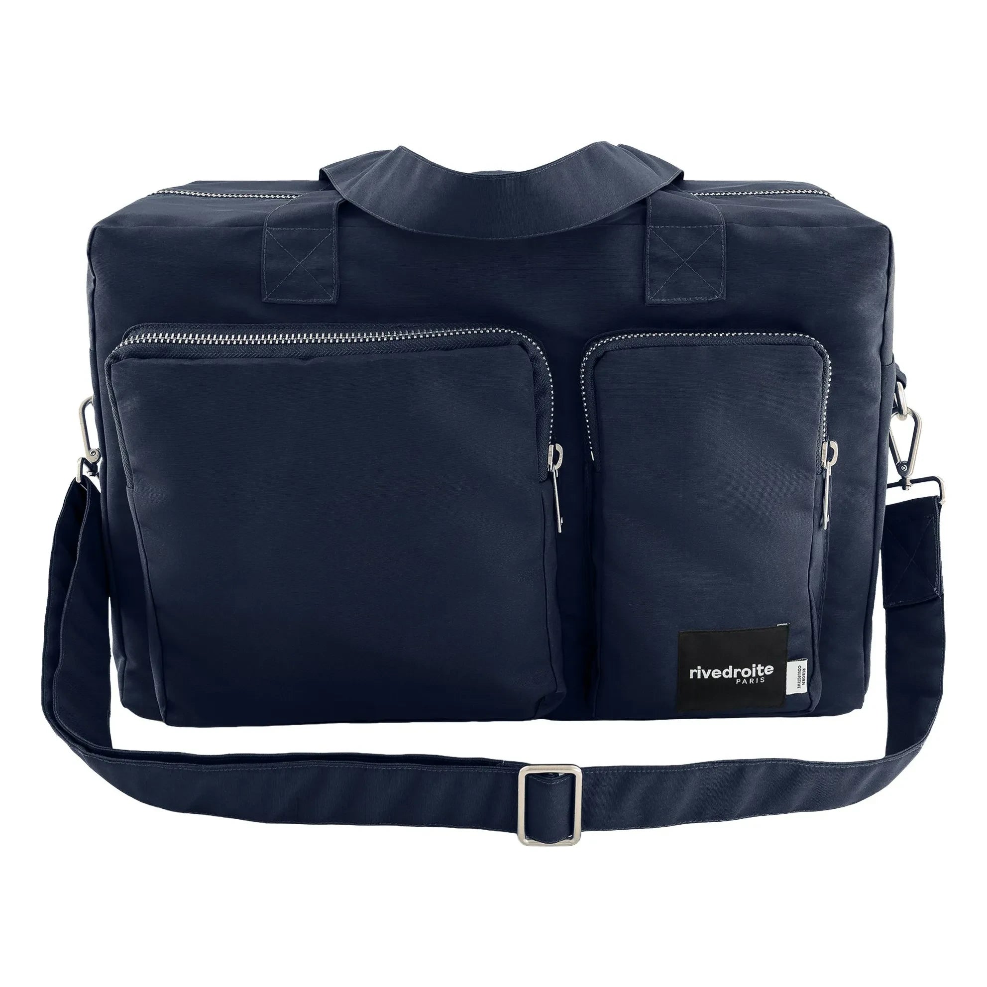 rivedroite - Bolso 24H de fibra reciclada Keller | Azul marino