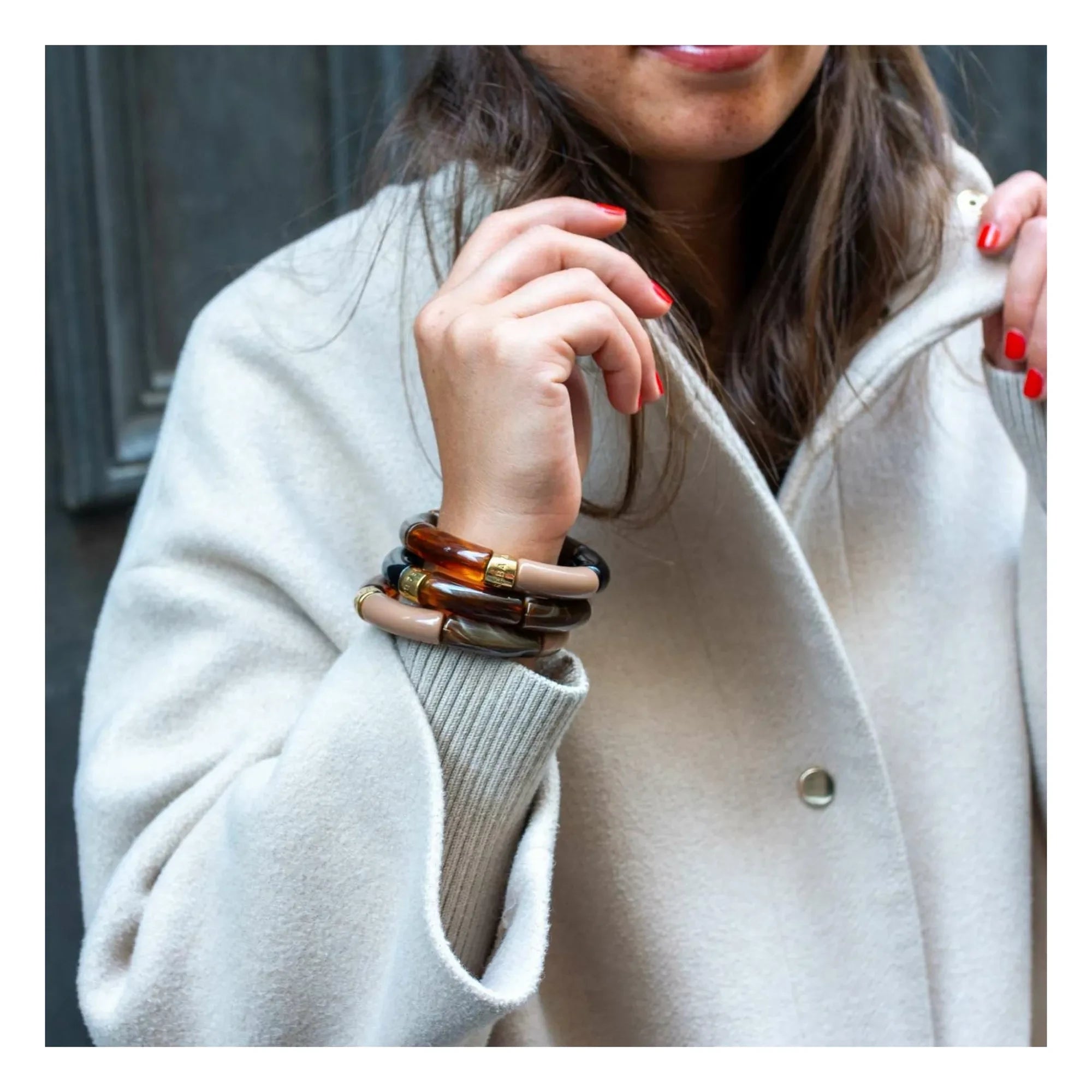 Parabaya - Pulsera Moca 2 | Marrón