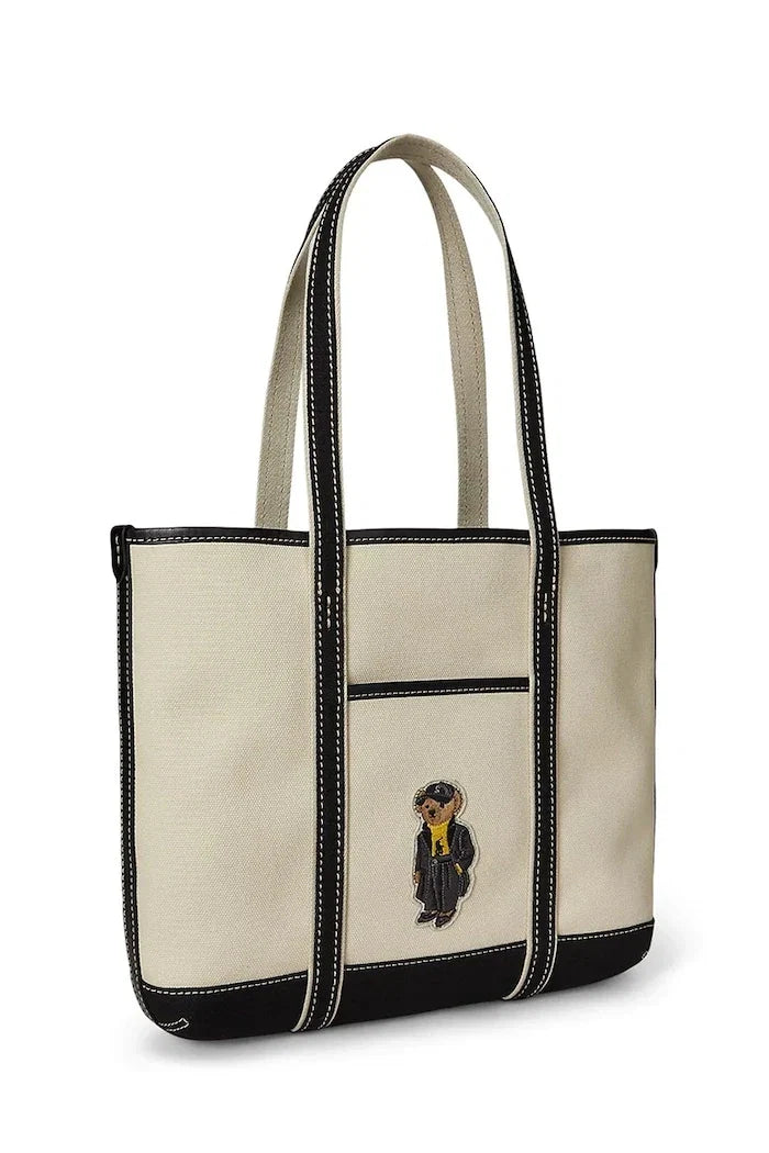 Bolsa de la compra de algodón Polo Ralph Lauren para mujer